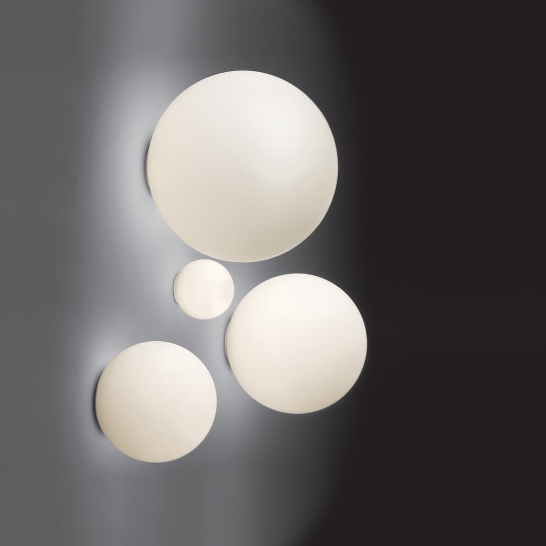 Dioscuri 42 Wand-/Deckenleuchte - Artemide - Flurbereich - Design - Glas - Kugel