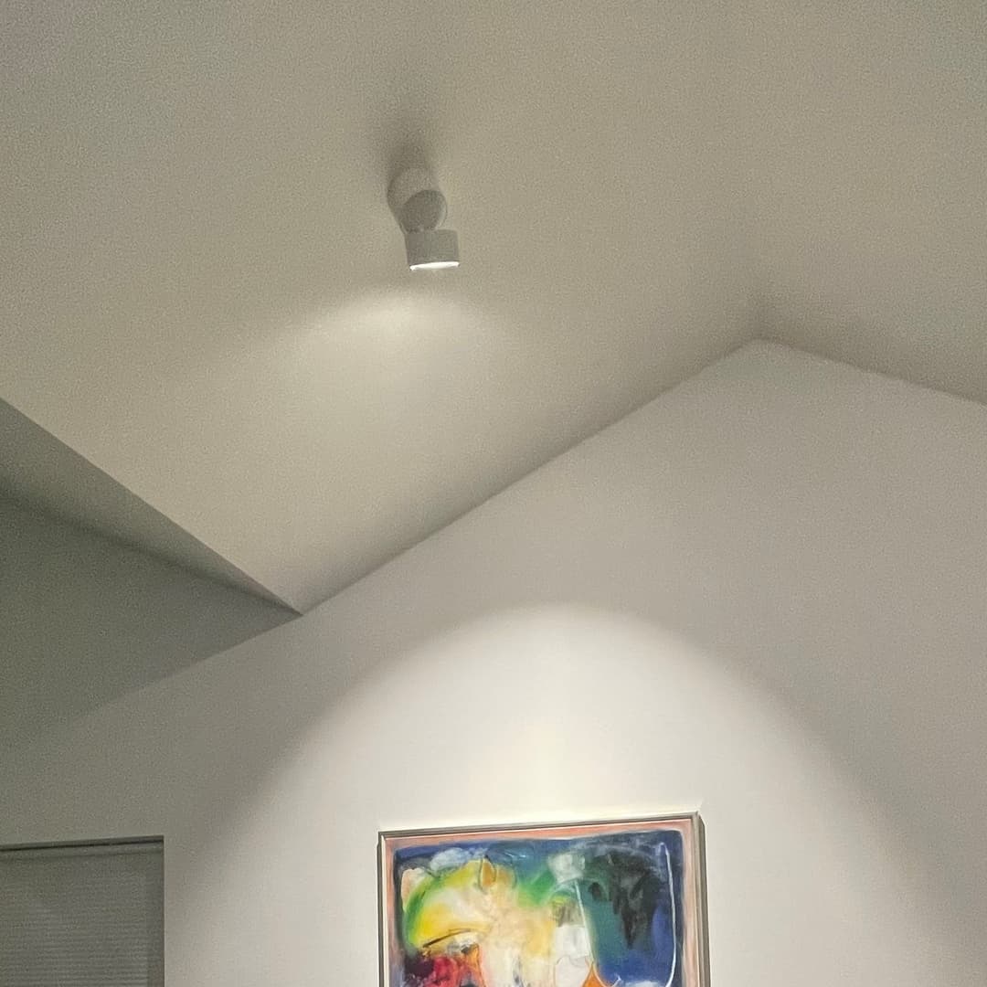 Aim Single Spot White - Loom Design - Wohnzimmer - Modern - Metall - Rund
