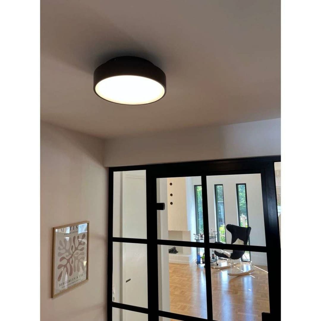 Luna C260 LED Deckenleuchte 2700K Messing - Antidark - Wohnzimmer - Metall