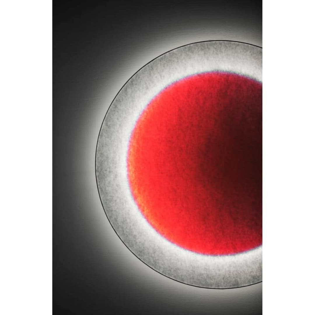 Moodmoon R85 Wandleuchte RGBW White - Ingo Maurer - Wohnzimmer - Papier / Karton