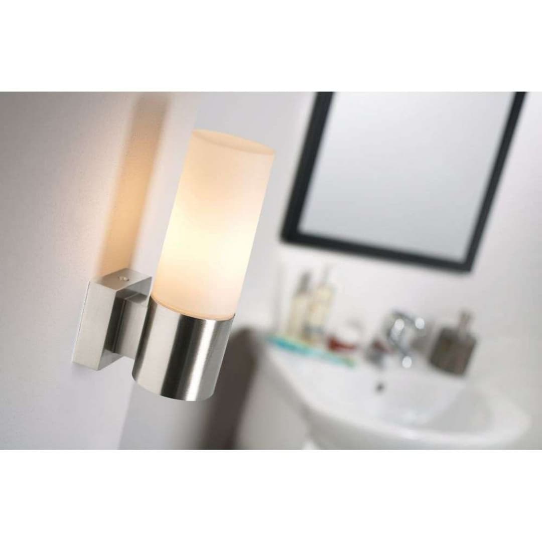 Tangens Single Wandleuchte Brushed Steel - Nordlux - Badezimmer - Metall