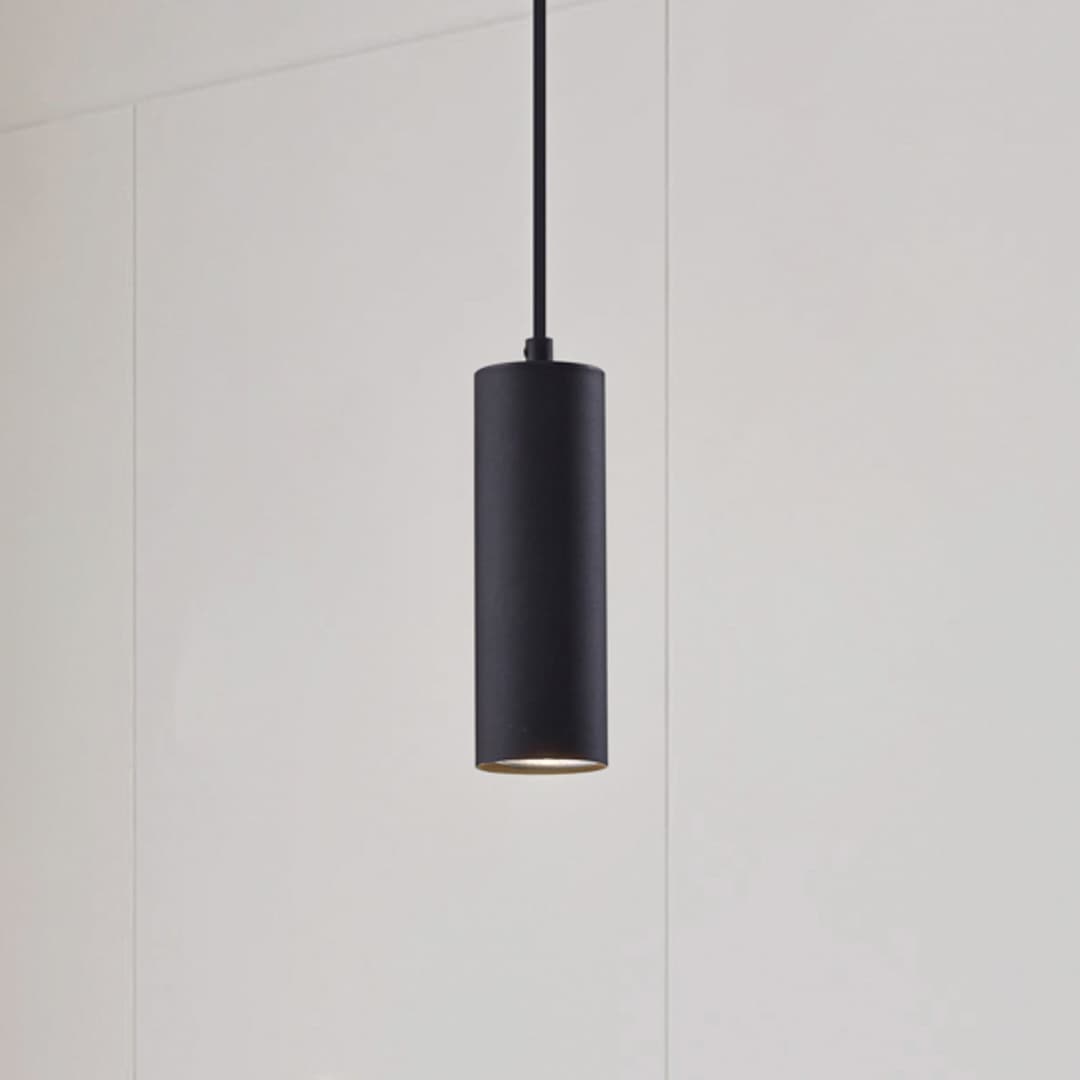 Joffrey Pendelleuchte Black - Lindby - Wohnzimmer - Modern - Metall - Einflammig
