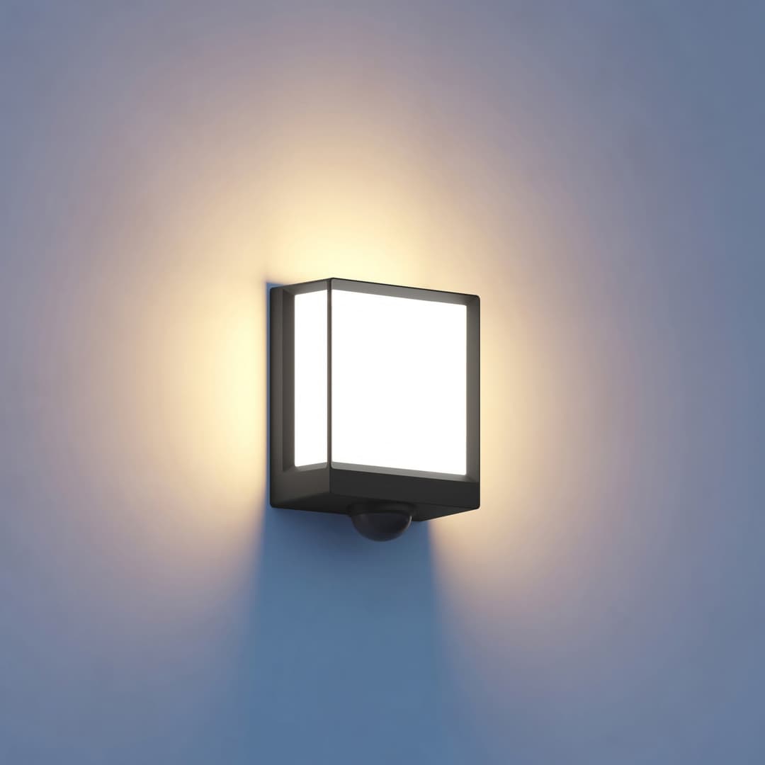 L40 SC Smart Sensor-Außenwandlampe anthrazit - STEINEL L 40 SC Bluetooth - Metall - Eckig