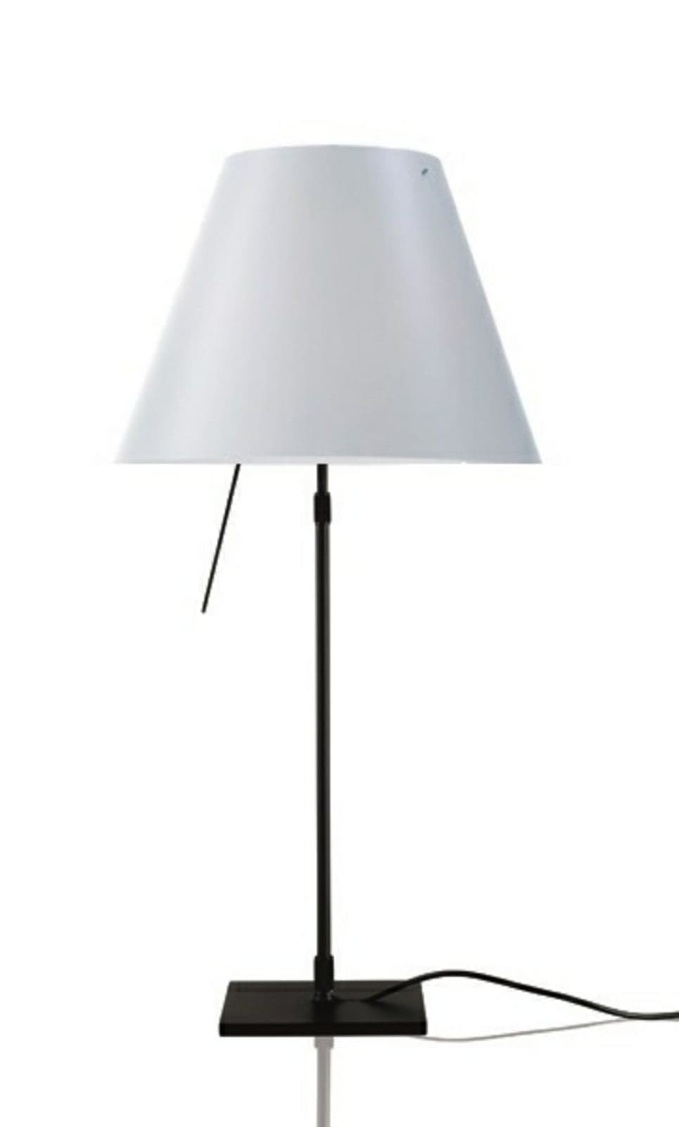 Costanza Tischleuchte m/Dimmer Schwarz/White - Luceplan - Wohnzimmer - Aluminium