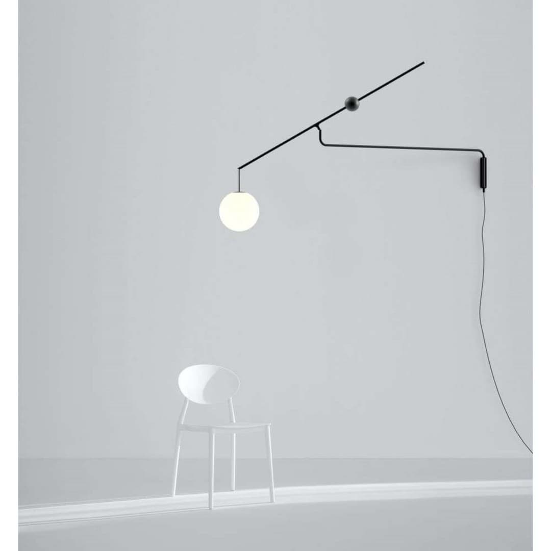 Malamata Wandleuchte Brass - Luceplan - Wohnzimmer - Metall