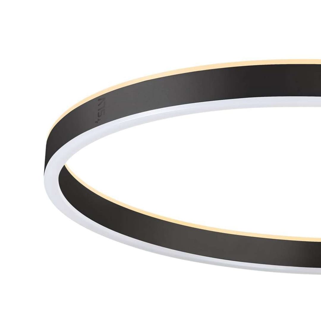 One Straight Stehleuchte 2700/3000K Black - SLV - Wohnzimmer - Modern - Metall - Ring
