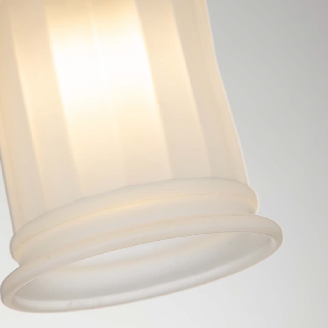 Swell Wandlampe messing, Glas, 24 cm, IP44, G9 - QUOIZEL - Badezimmer - Einflammig