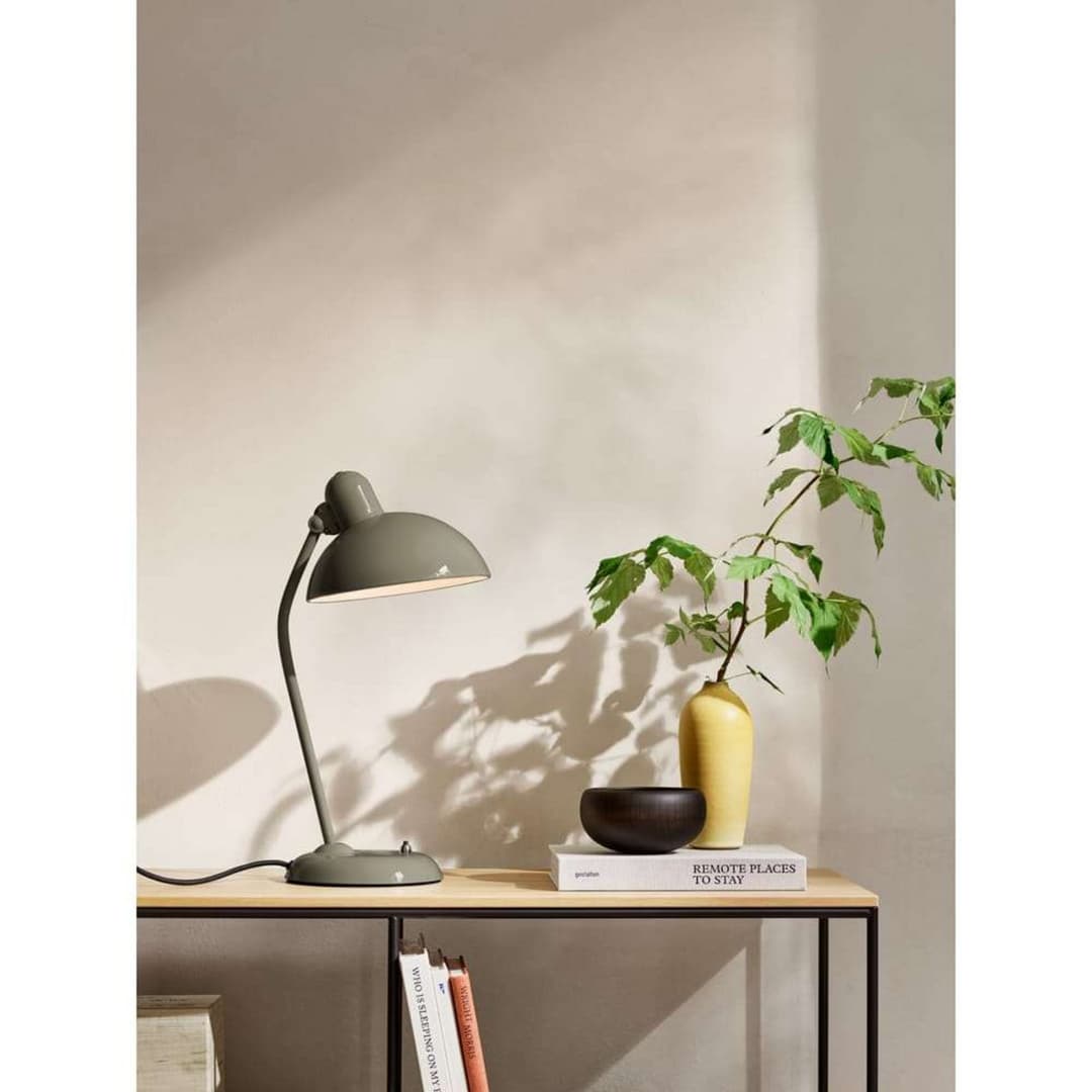KAISER idell™ 6556-T Tischleuchte Olive Grün - Fritz Hansen - Wohnzimmer - Vintage - Metall