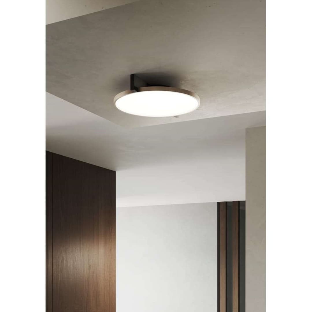 Inlay Round C2 Deckenleuchte, schwarz/gold - Light-Point LIGHT-POINT Design by Studio F.A. Porsche - Schlafzimmer - Aluminium