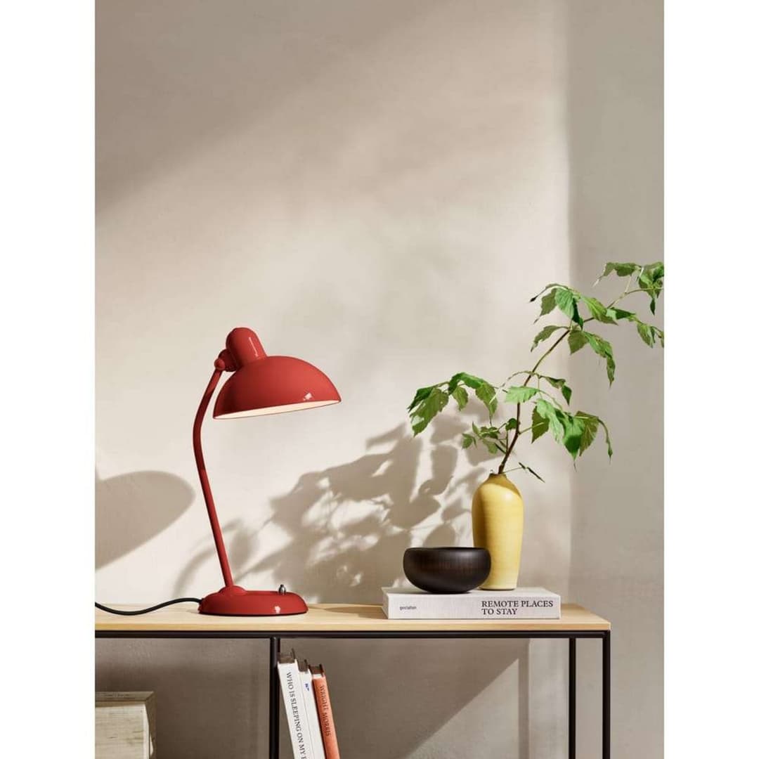 KAISER idell™ 6556-T Tischleuchte, rot, 47 cm - Fritz Hansen - Wohnzimmer - Vintage - Metall