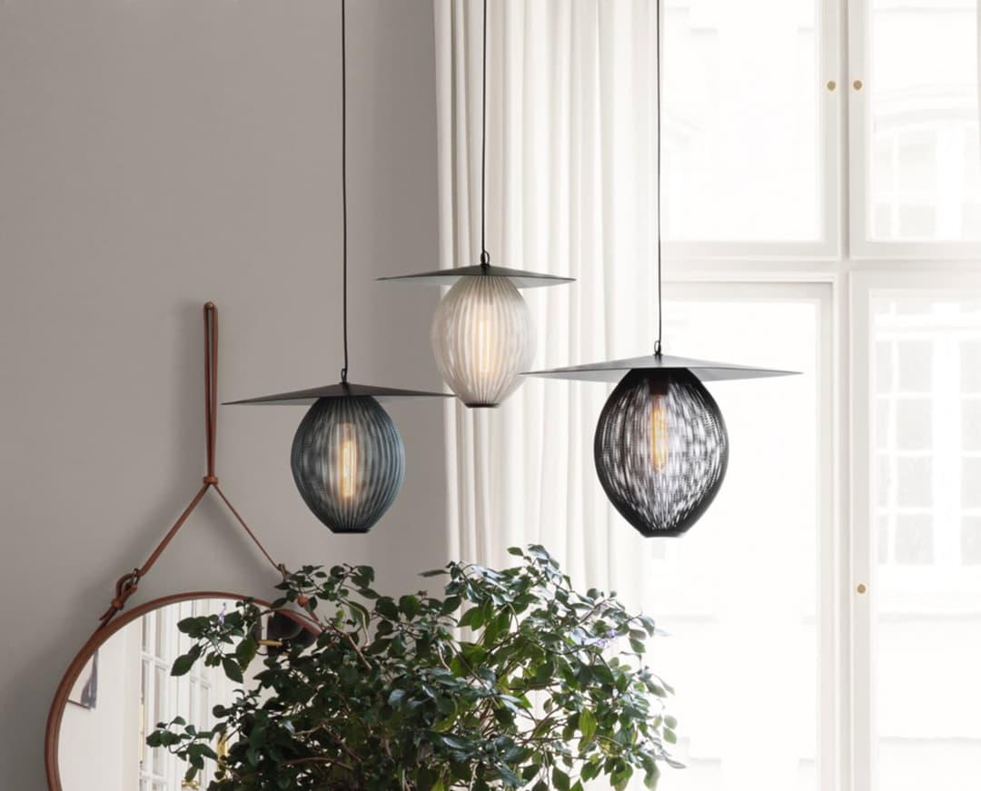 Satellite Pendelleuchte L White Cloud - GUBI - Wohnzimmer - Metall