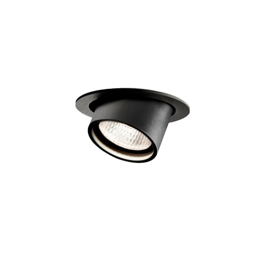 Angle Downlight Einbauspot, 7W, CCT, schwarz - LIGHT-POINT - Badezimmer - Aluminium