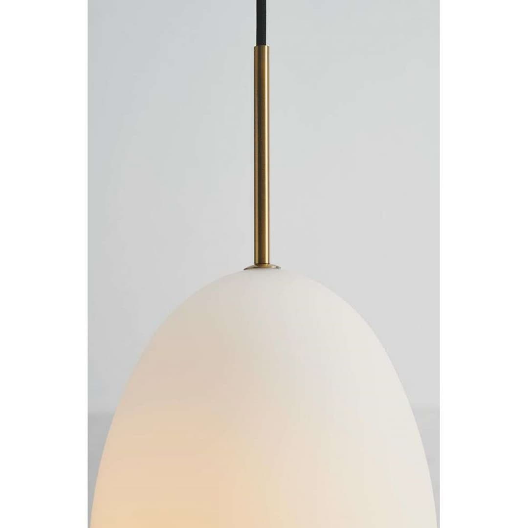 Bodø Pendelleuchte Ø14 Opal - Halo Design - Esszimmer - Metall