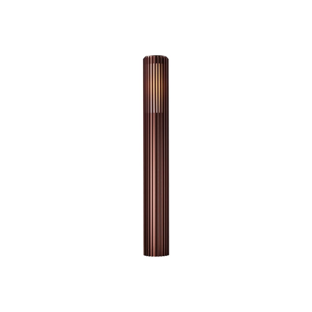 Aludra 95 Gartenleuchte Seaside, braun metallic - Nordlux - Aluminium - Einflammig