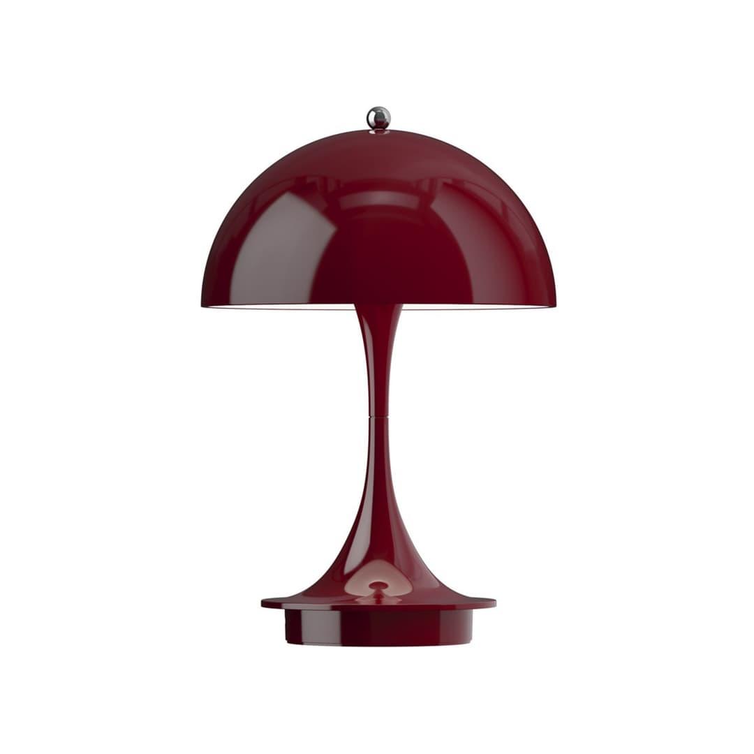Panthella 160 Portable, burgunder - Louis Poulsen - Balkon - Design - Kunststoff - Einflammig