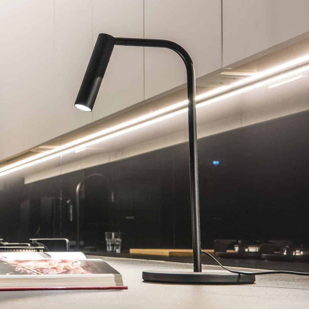 Karpo Tischleuchte Black - SLV - Arbeitszimmer / Büro - Modern - Metall
