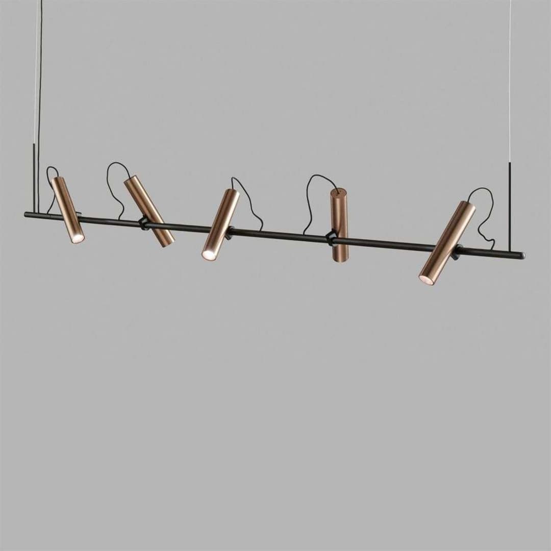 Spirit S2000 Pendelleuchte, schwarz/bronze - LIGHT-POINT - Wohnzimmer - Aluminium