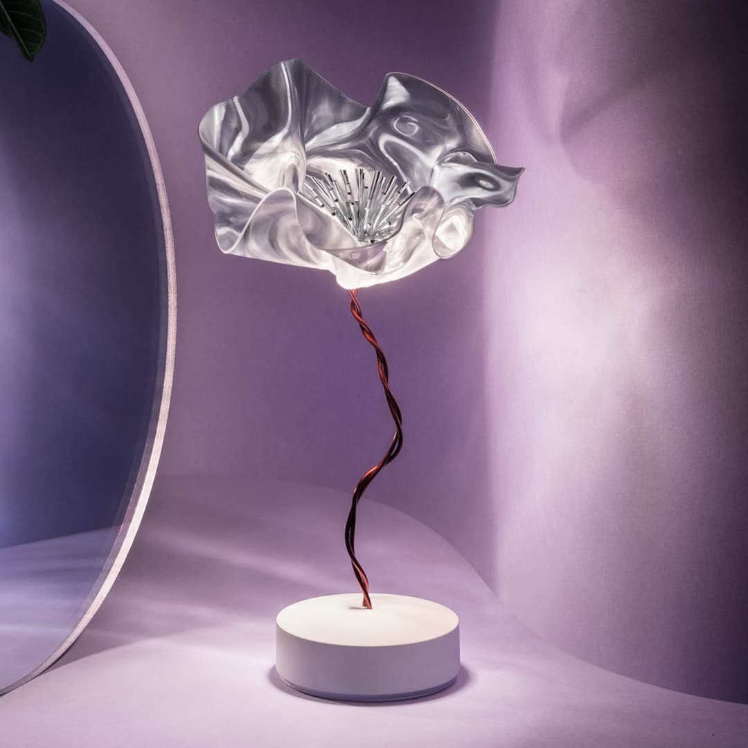 Lafleur Battery Tischleuchte Prism - Slamp - Wohnzimmer - Design - Kunststoff
