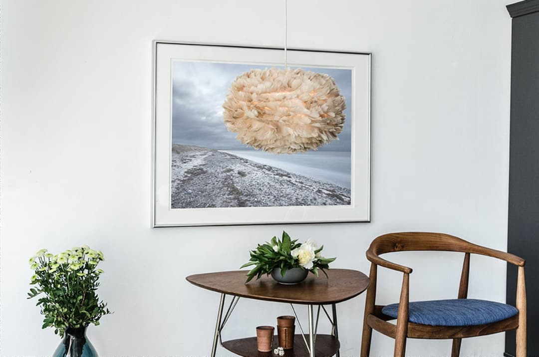 Eos Pendelleuchte Medium Hell Braun/Schwarz - UMAGE - Wohnzimmer - Sonstige