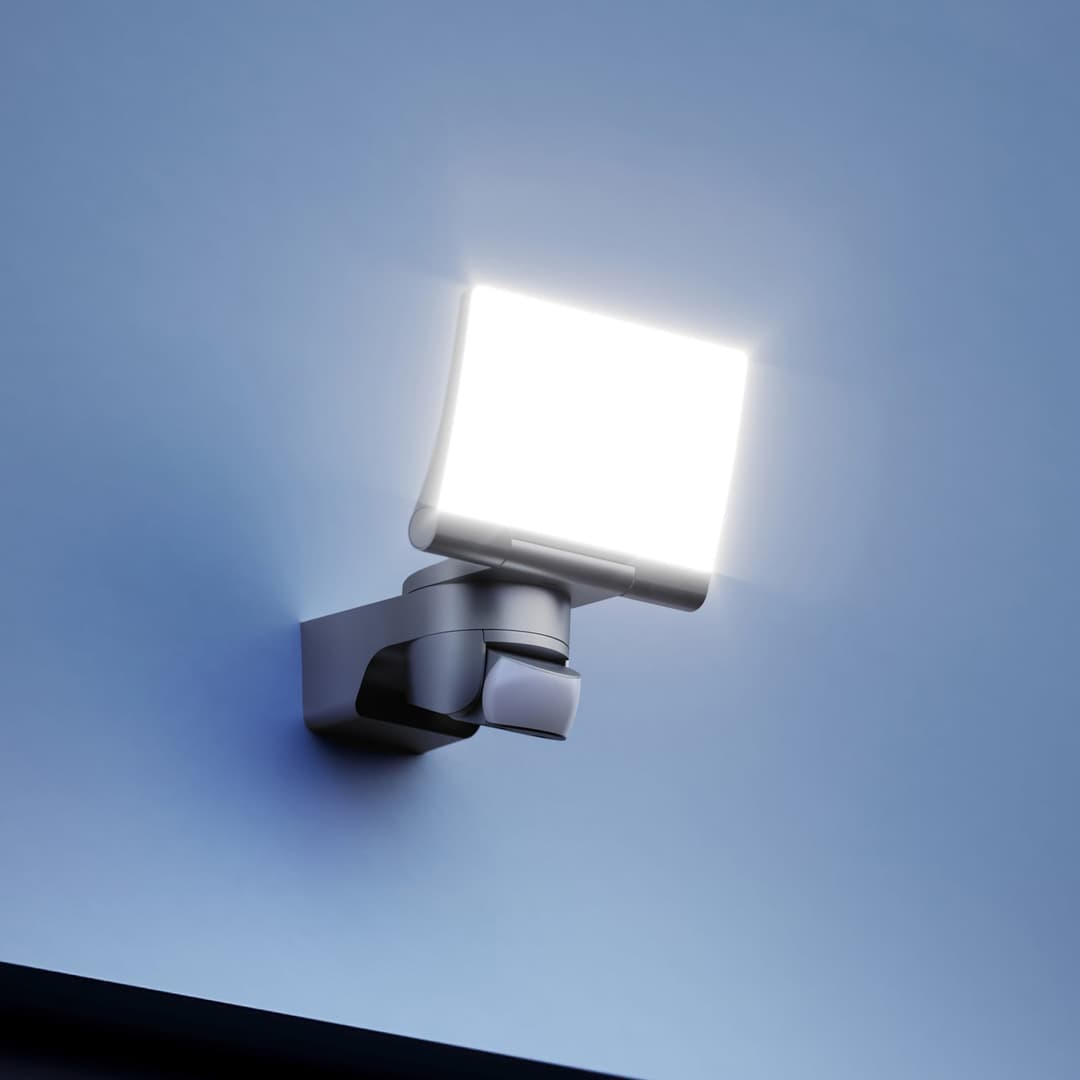 XLED Home 2 S LED-Sensor-Außenstrahler, anthrazit - STEINEL - Modern - Kunststoff - Eckig