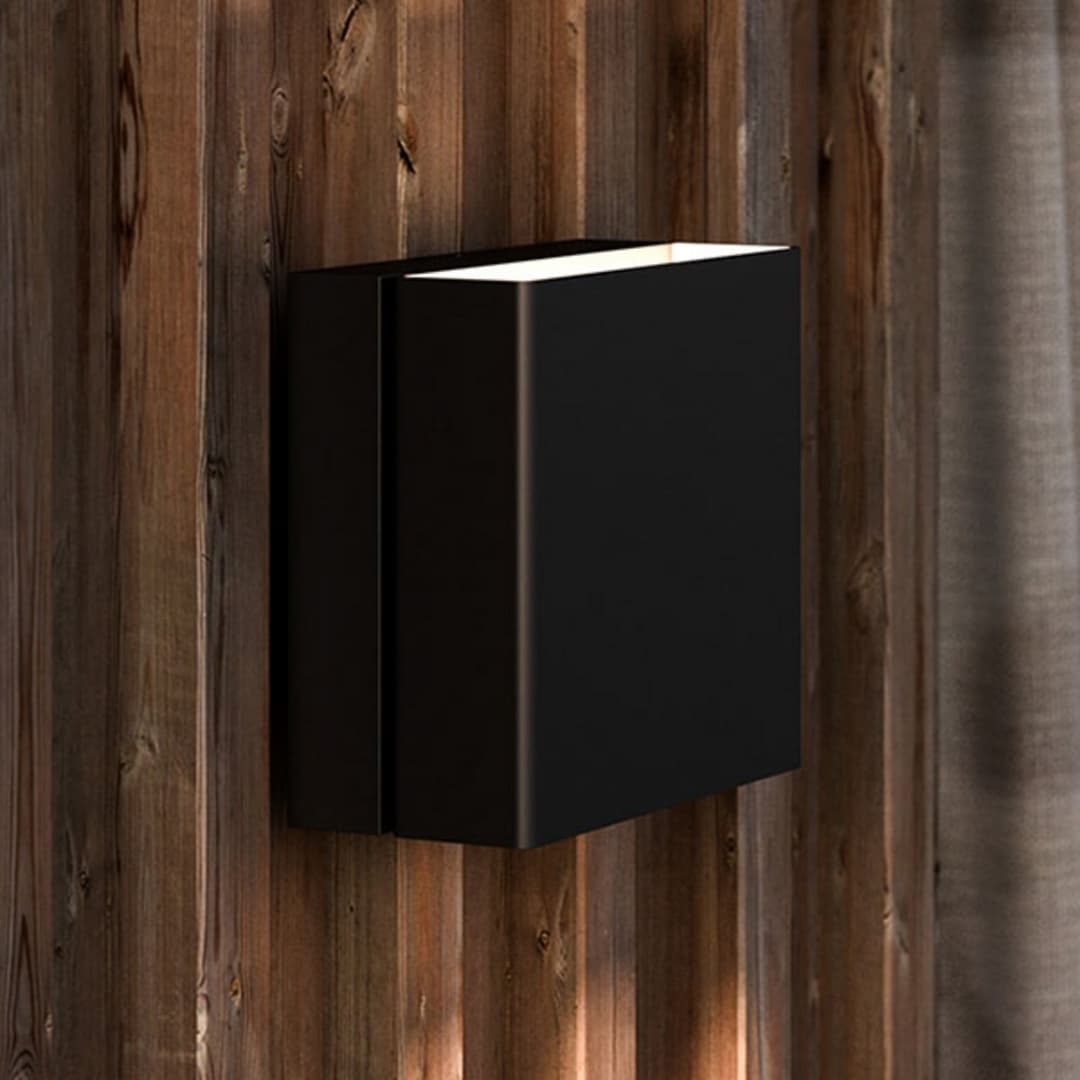 Turn LED Wandleuchte Black - Nordlux - Design - Metall - Eckig