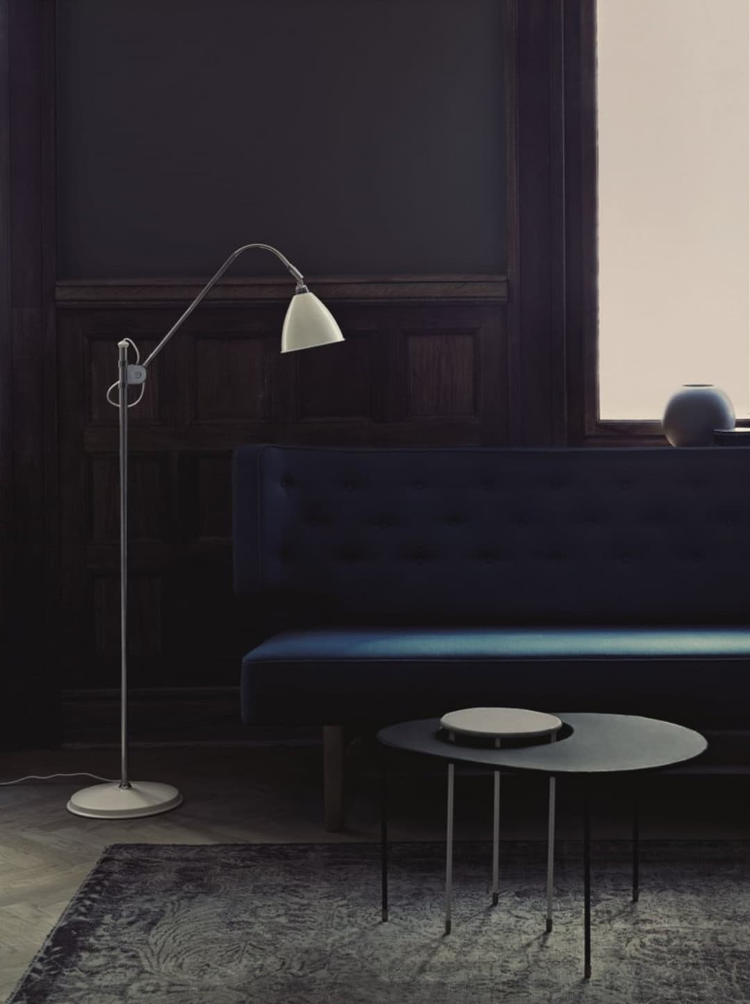 Bestlite BL3 Stehleuchte Ø16 Chrom/Chrom - GUBI - Wohnzimmer - Metall