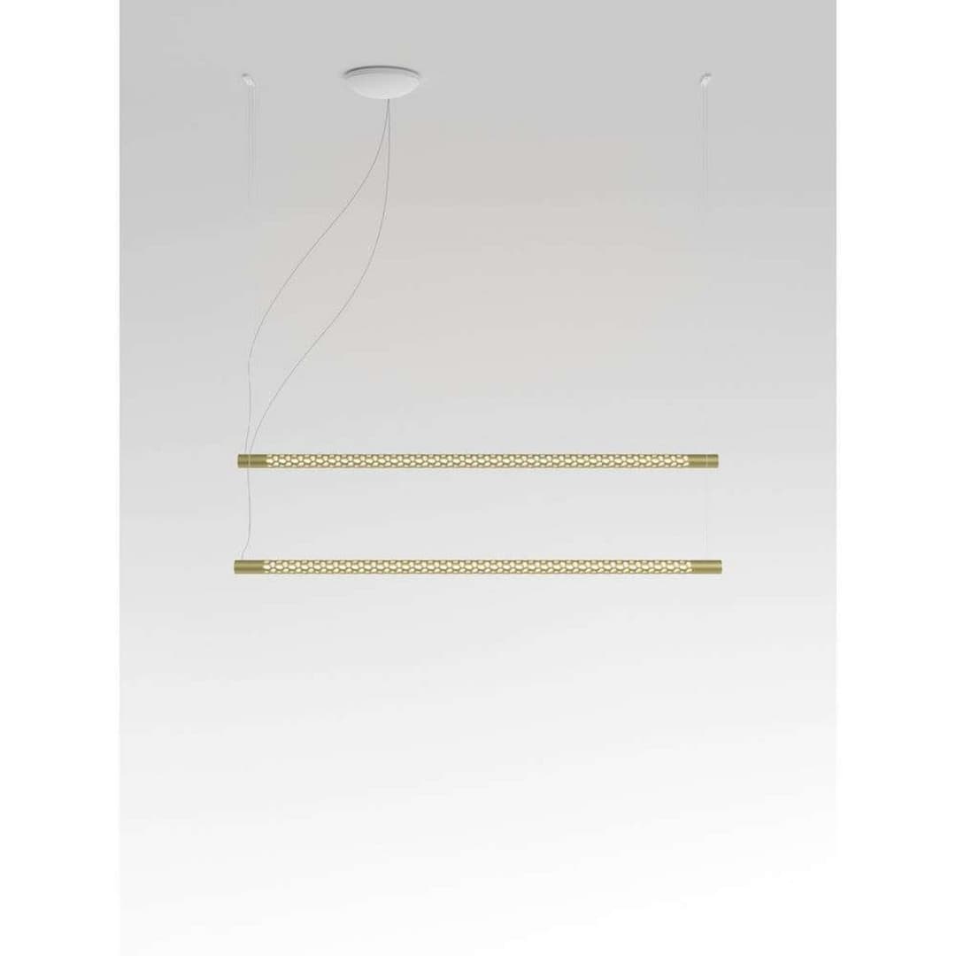 Squiggle H10 Pendelleuchte 2700K Gold - Rotaliana - Metall - Einflammig