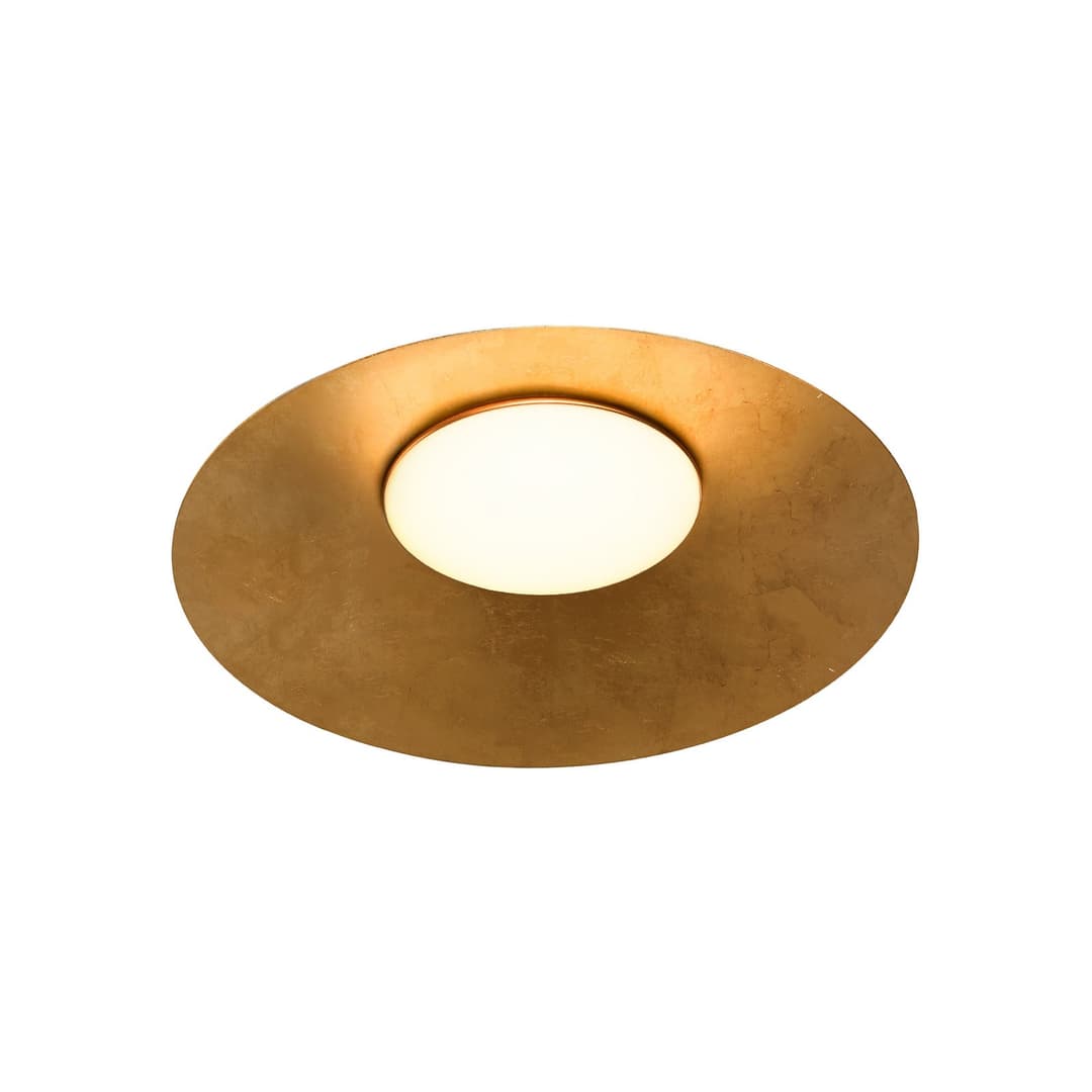 Kate Deckenleuchte 2700K Golden Leaf - KDLN - Wohnzimmer - Design - Aluminium - Einflammig