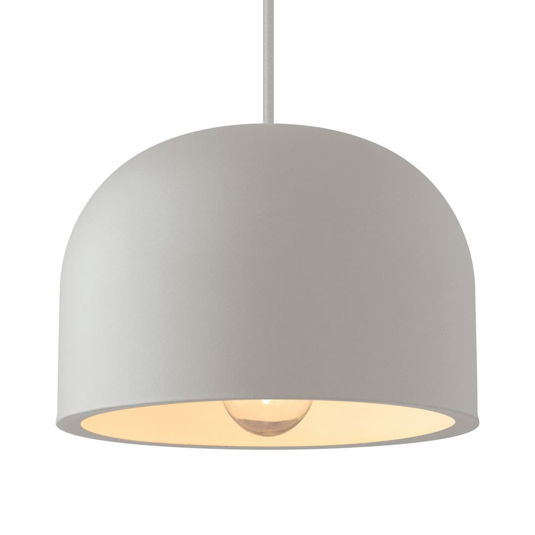 Quay Pendelleuchte Small Ø22 Stone - PLEASE WAIT to be SEATED - Wohnzimmer - Modern - Metall - Einflammig