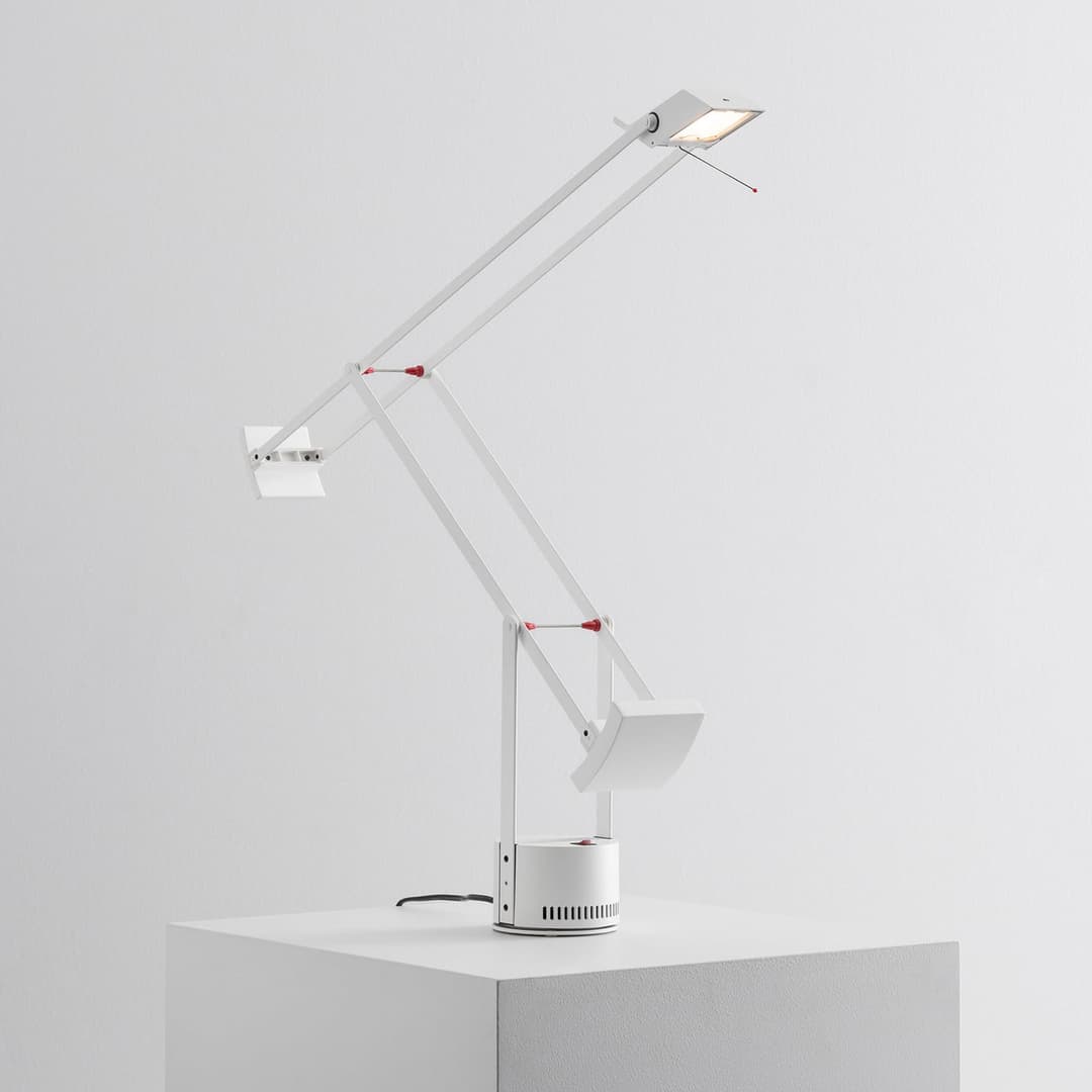 Tizio Tischleuchte White - Artemide - Arbeitszimmer / Büro - Design - Kunststoff - Einflammig