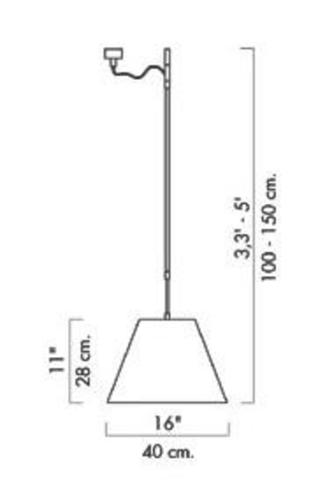 Costanza Pendelleuchte White - Luceplan - Esszimmer - Aluminium