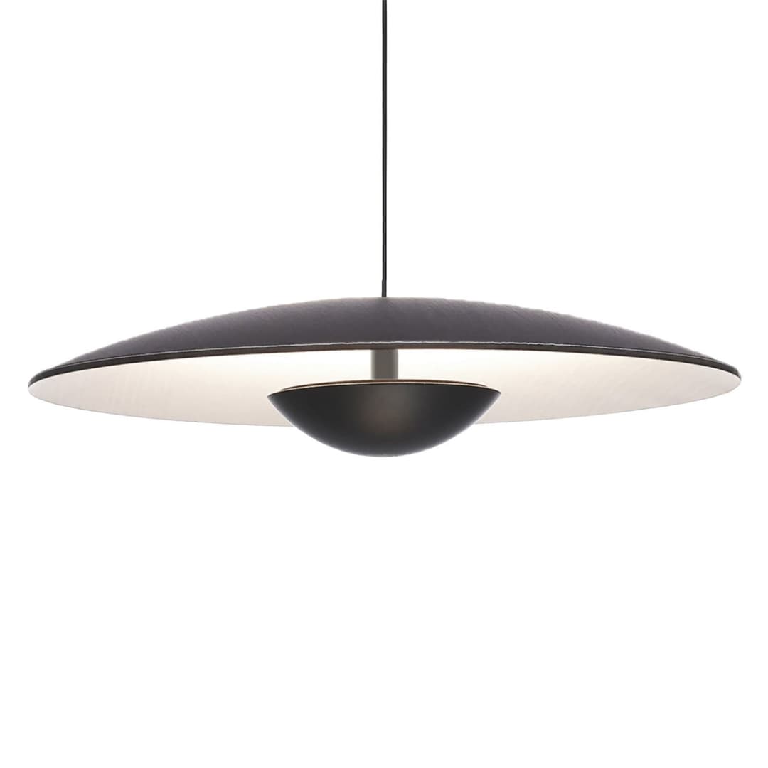 Ginger 42 Pendelleuchte Wenge - Marset - Wohnzimmer - Design - Holz - Einflammig