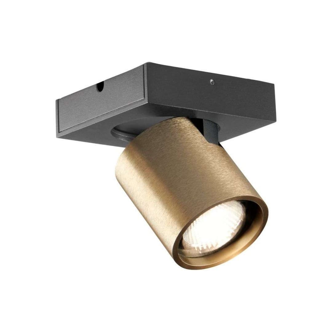 Focus 1 LED Deckenleuchte 2700K Brass - LIGHT-POINT - Wohnzimmer - Aluminium