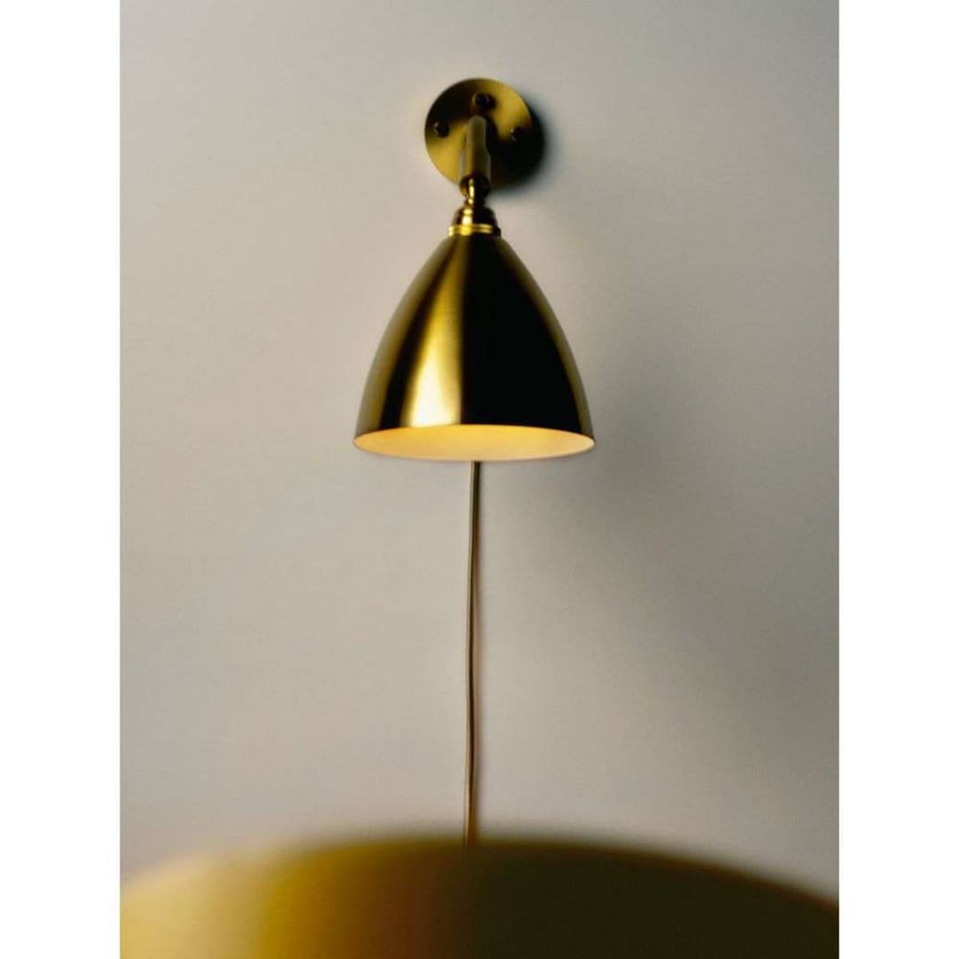 Bestlite BL7 Wandleuchte Ø 16 cm Porzellan/Schwarz - GUBI - Wohnzimmer - Design - Metall - Einflammig