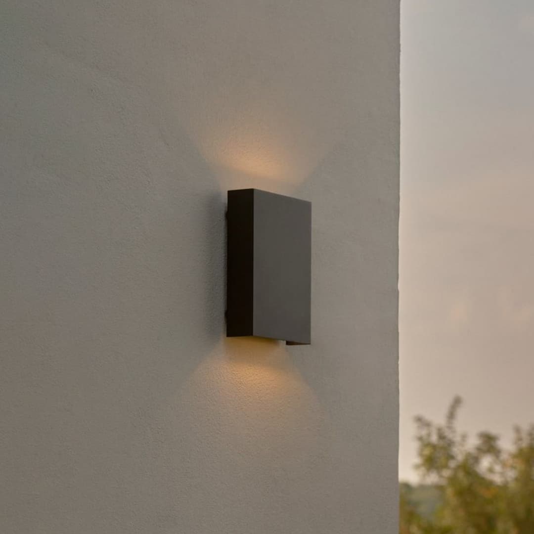 Fold 15 LED Wandleuchte Seaside Schwarz - Nordlux - Modern - Aluminium - Mehrflammig