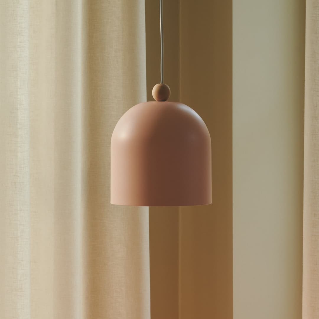 Gaston Pendelleuchte Dusty Pink - Nordlux - Kinderzimmer - Skandinavisch - Metall - Einflammig
