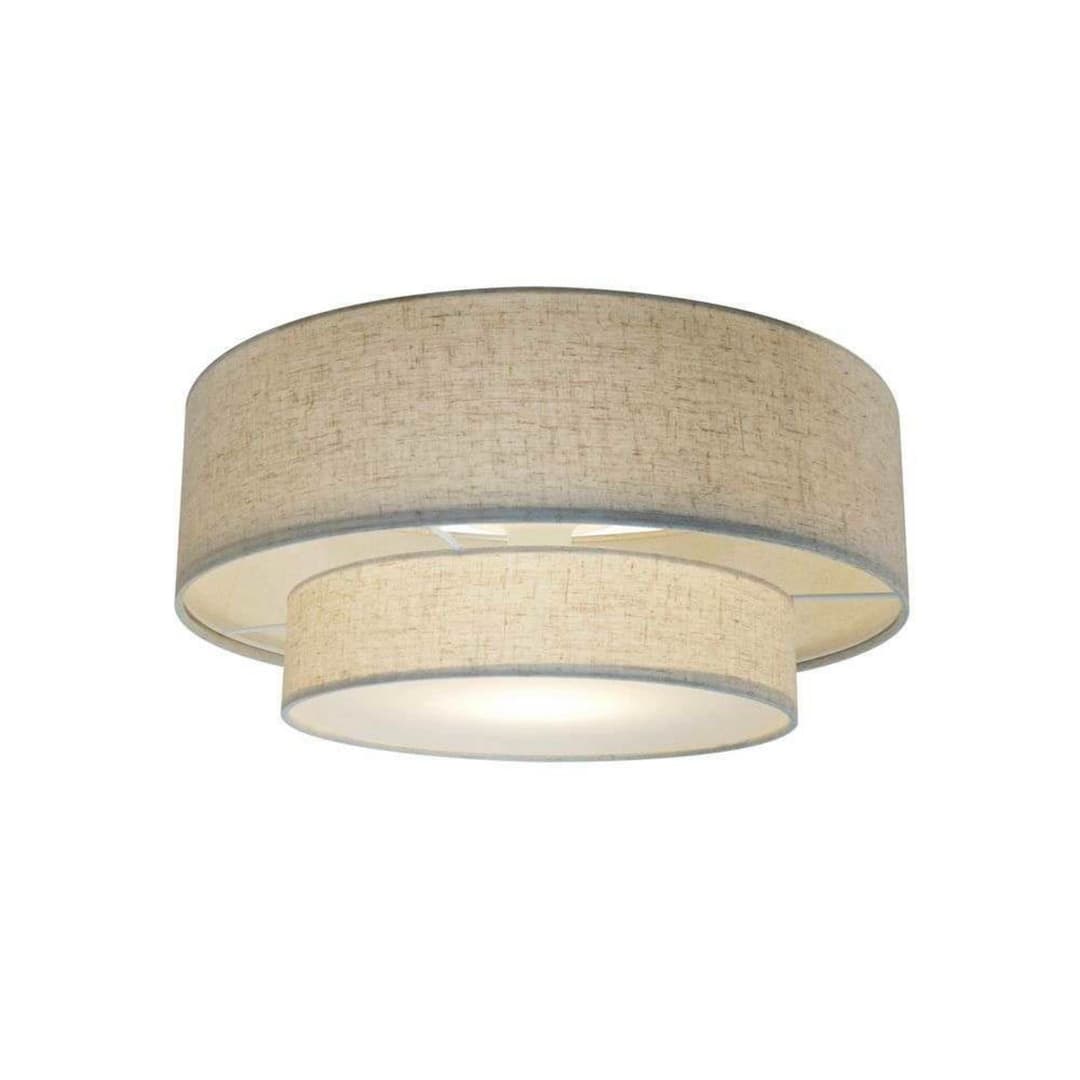 Malodin Deckenleuchte, beige - Nordlux - Stoff / Textil