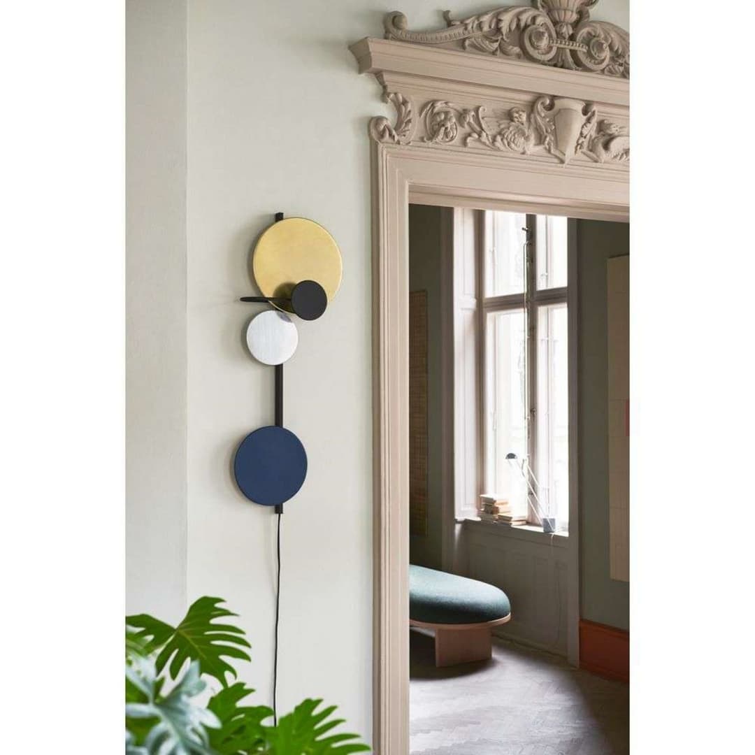 Planet Wandleuchte Navy Blue - Please Wait to be Seated - Wohnzimmer - Metall
