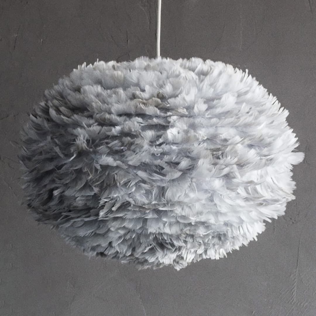 Eos Pendelleuchte Large Grau/Weiß - UMAGE - Wohnzimmer - Design - Einflammig