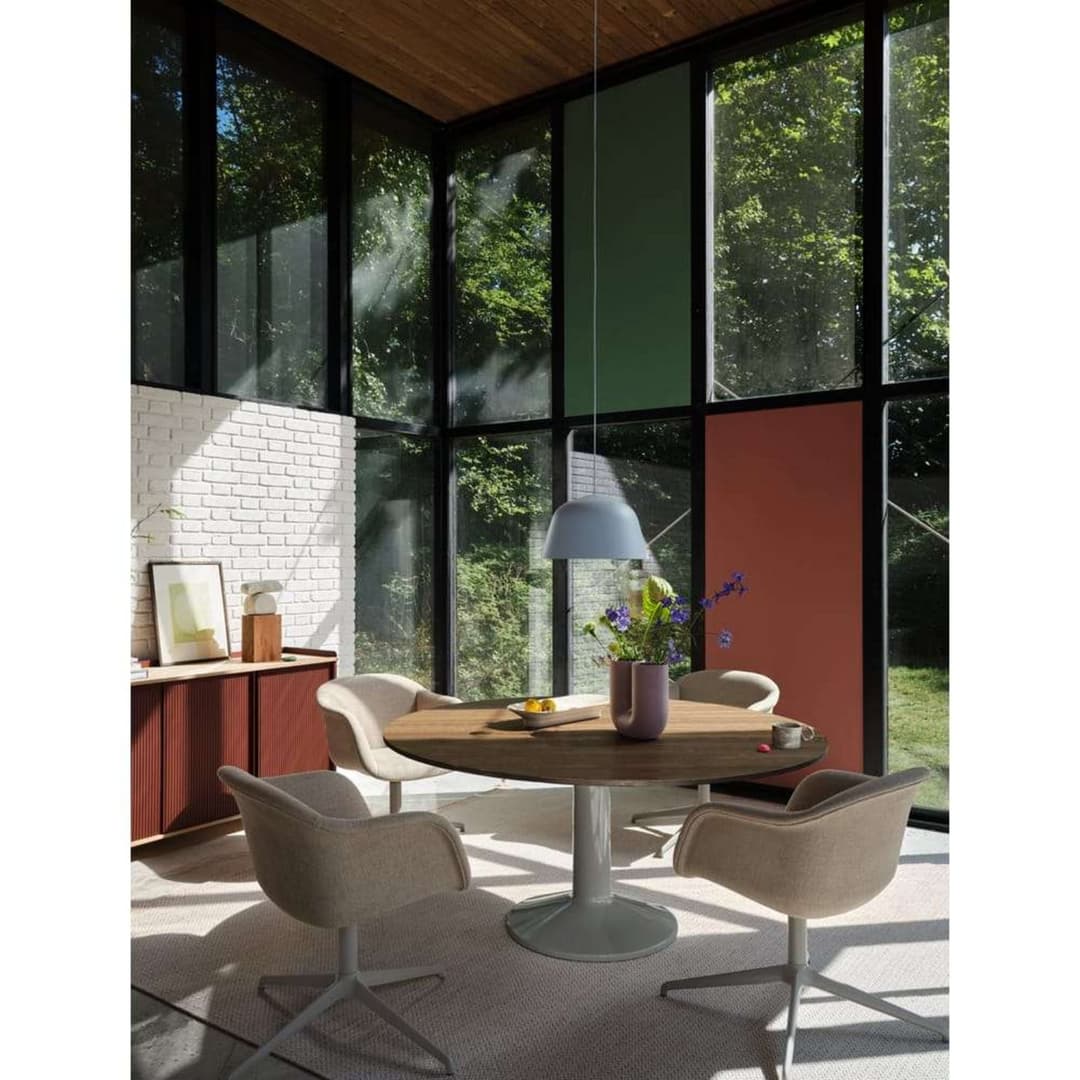 Ambit Pendelleuchte Ø25 Light Blue - Muuto - Wohnzimmer - Aluminium