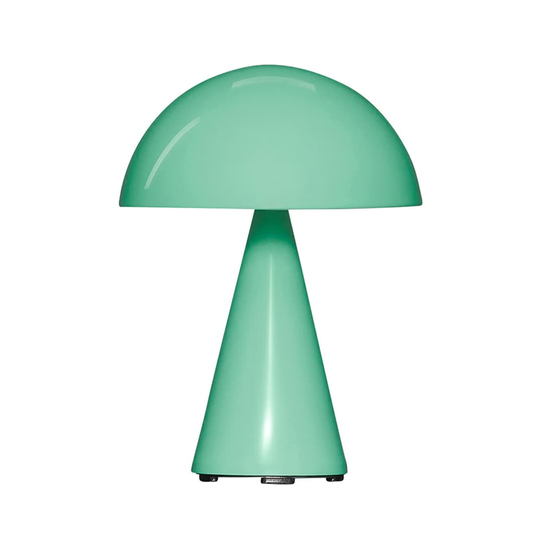 Mush LED Portable Tischleuchte Dim. Grün - Hübsch - Wohnzimmer - Design - Metall - Einflammig