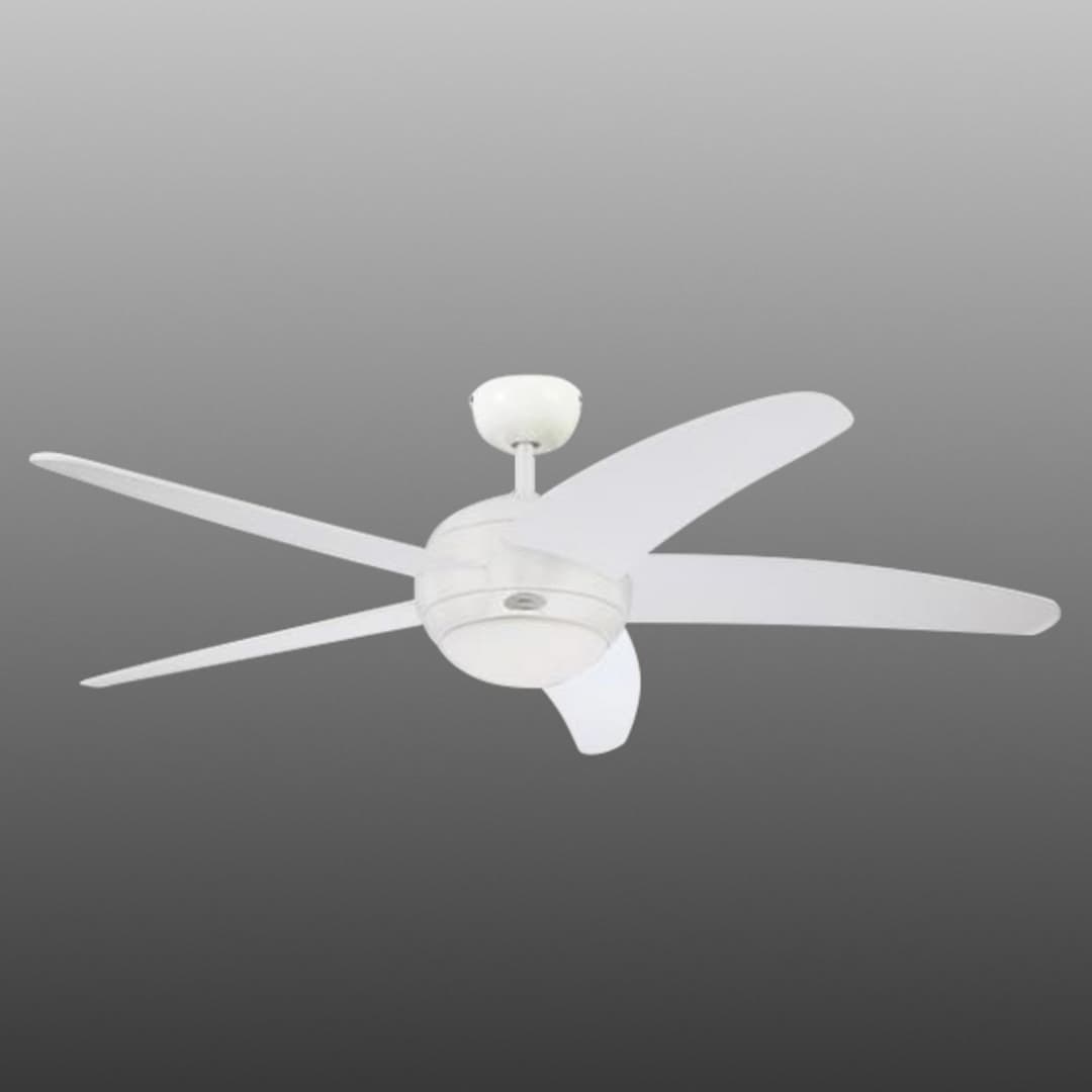 Bendan Deckenventilator fünfflügelig weiß - Westinghouse - Wohnzimmer - Modern - Holz