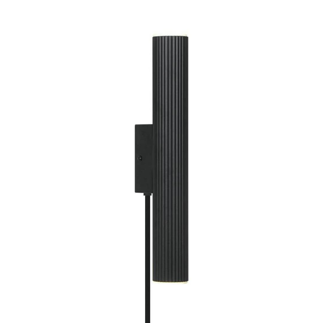 Vico Wandleuchte Long Schwarz - Nordlux - Aluminium