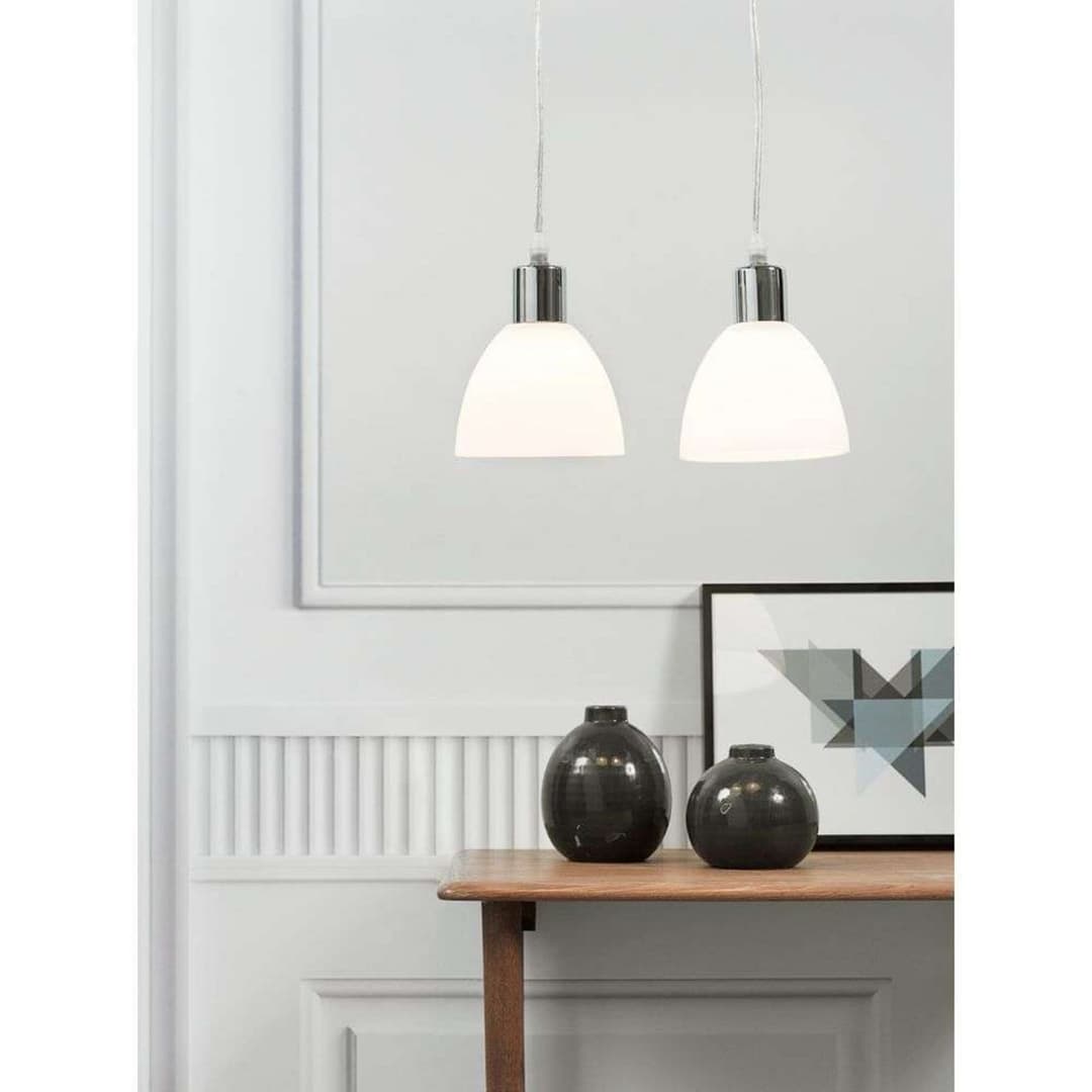 Ray Pendelleuchten 2 psc. Chrome - Nordlux - Esszimmer - Metall