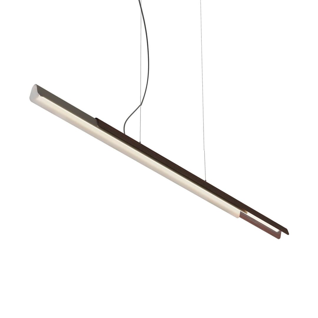 Dala Linear Pendelleuchte 3000K Dark Grey/Wood - KDLN - Küche - Design - Metall - Einflammig