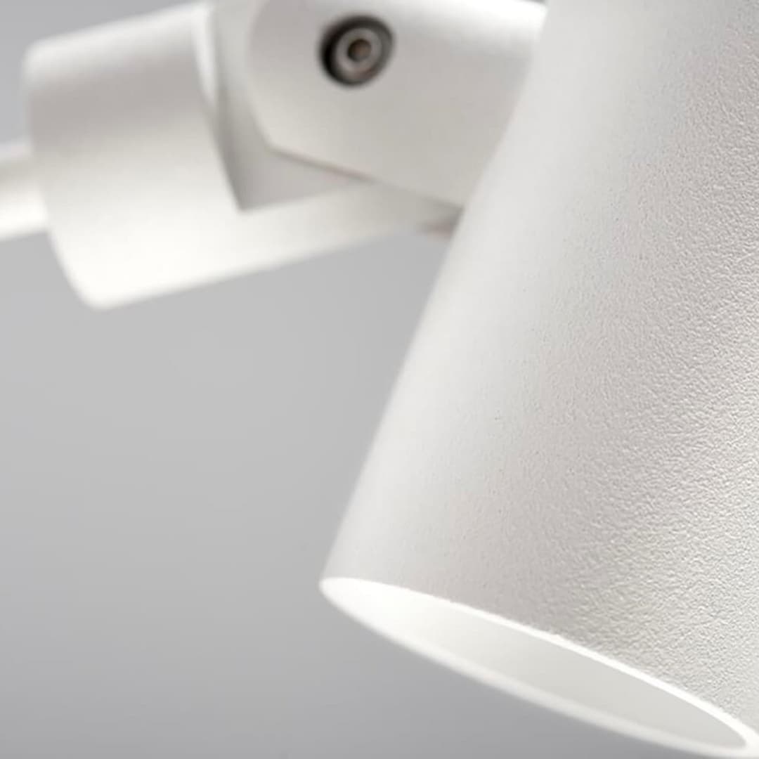 Focus Gallery LED Wandleuchte 3000K Weiß - LIGHT-POINT - Wohnzimmer - Aluminium