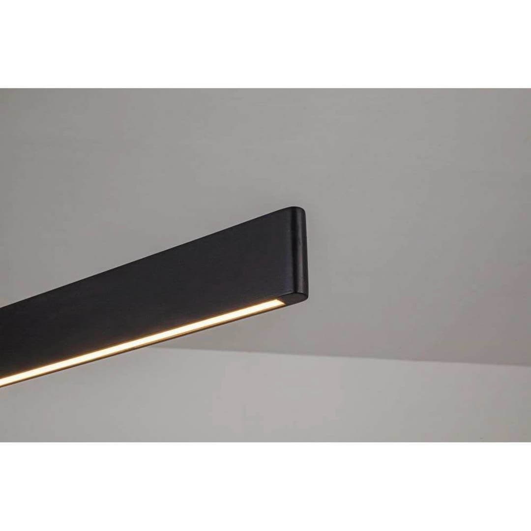 Flora P150 Pendelleuchte, dunkelgrau, 150 cm - Antidark - Esszimmer - Holz