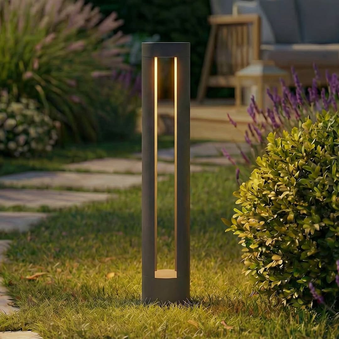 Soriq LED-Wegeleuchte, Höhe 75 cm, anthrazit, IP54 - Lindby - Terrasse - Modern - Aluminium - Einflammig