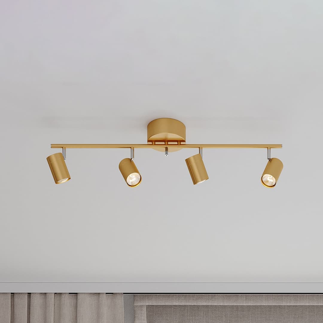 Correct Deckenleuchte L83 Gold - By Rydéns - Wohnzimmer - Modern - Metall - Mehrflammig
