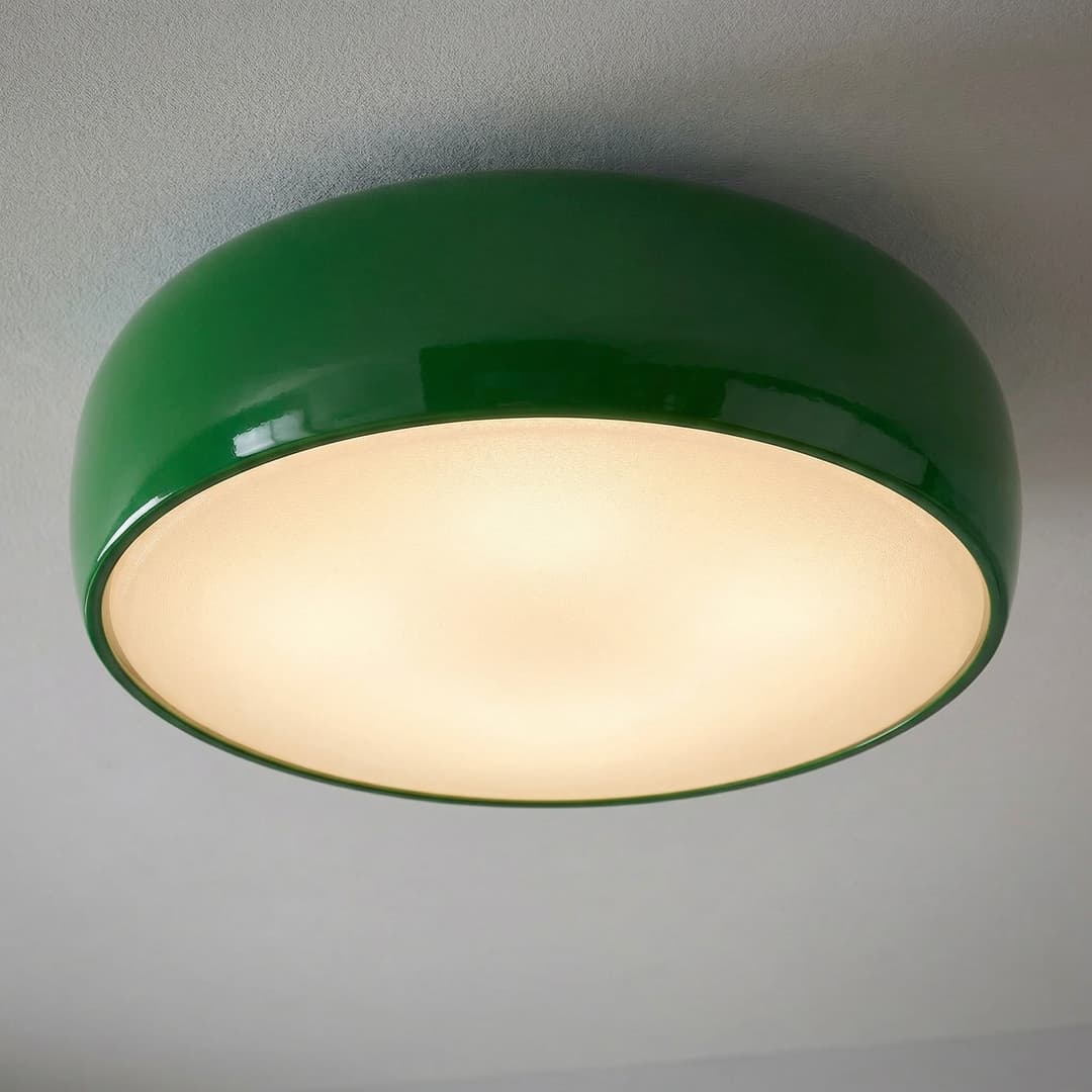 Smithfield C Deckenleuchte grün - FLOS - Wohnzimmer - Design - Metall - Rund